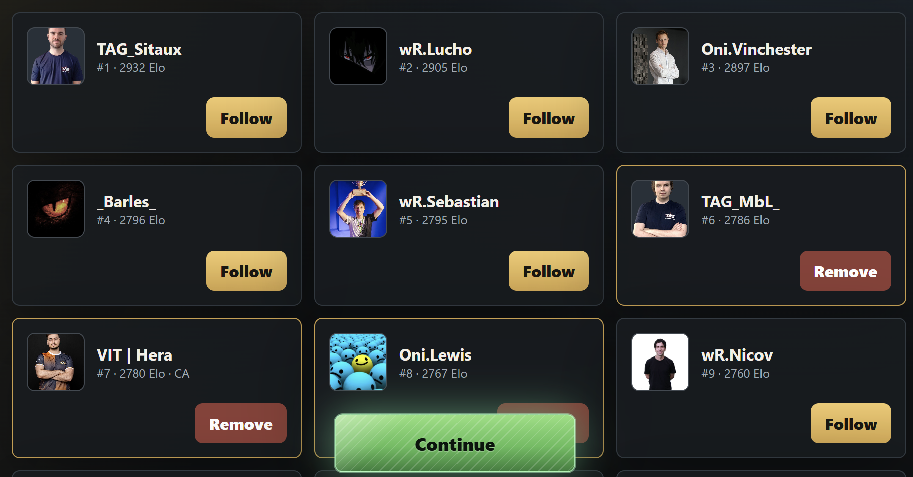 AOE2 game viewer live spectating screen